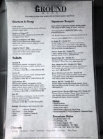 Ground menu