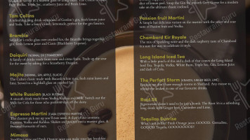 Fjaraa Coffee menu