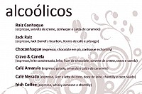 Café Raiz menu