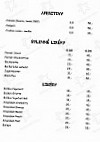 Pivovar Letiny menu