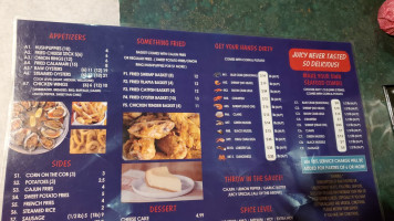 J.c. Seafood House menu