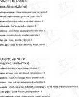 Sugo Cucina Italiana menu