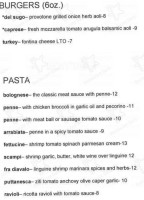 Sugo Cucina Italiana menu