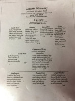 Taqueria Monterry menu