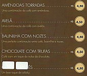 Café do Ponto menu