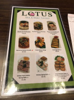 Lotus Thai And Khmer Cuisine menu