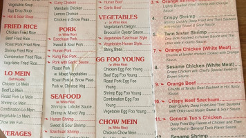 South China Restaurant  menu