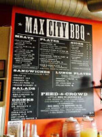 Max City Bbq food