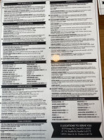 The Southern Cafe menu