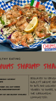 Chums Shrimp Shack food