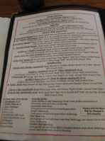 Dutch Mill Cafe menu