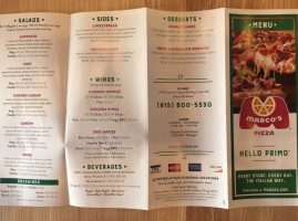 Marco's Pizza menu