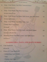 Le Cafe Terrasse Krabi เลอคาเฟ่ เทอเลส กระบี่ menu