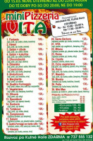 Pizzeria Vita menu