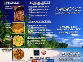 Paradise Jamaican Cuisine food