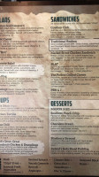 Mahoney's Texish Bar Restaurant menu