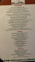 Italia Mia menu