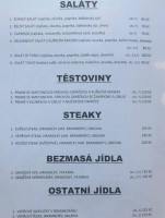 Pizzerie U Blanice menu