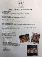 The Joint-bbq, Wings, More menu