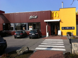 McDonald`s outside