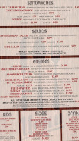 Twisted Roots Grill menu