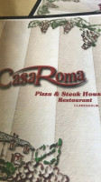 Casa-Roma Pizza & Steak House Restaurant food