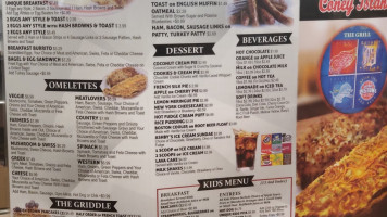 Unique Coney Island menu