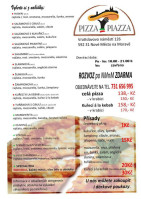 Pizza Piazza Nmnm menu