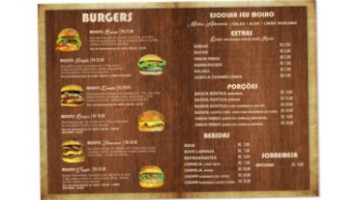 Roots Burger menu