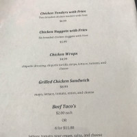 Val's Pub And Grill menu