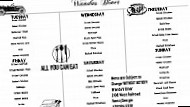 Wanda's Diner menu