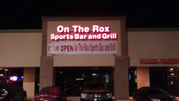 On The Rox Sports Grill outside