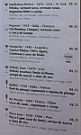 Brasserie Des Arts menu