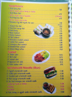 Pho Vietnam 4 menu