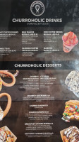 Churroholic menu