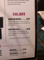 Bollywood Tacos menu