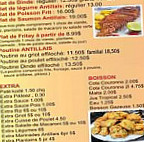 Haitien Koupe Dwet R&s menu