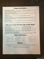 River Nile Cafe menu