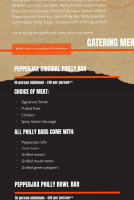 Pepperjax Grill menu