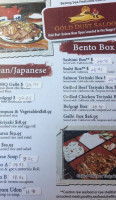 Bering Sea Grill menu