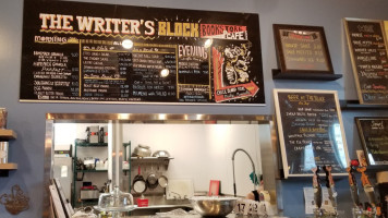 The Writer's Block Bookstore food