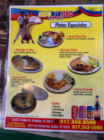 E El Sabor Latino food