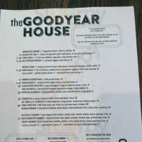 Igloos At The Goodyear House menu