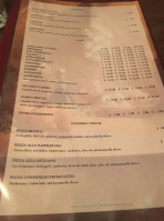 Fiori D'italia menu