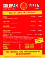 Ketchikan's Gold Pan Pizza inside