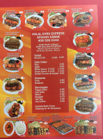 Halal Gyro Express Kebabs menu