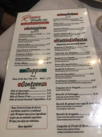 Roma Trattoria menu