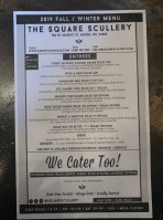 The Square Scullery food