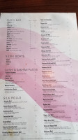 Silk Restaurant Sushi Bar menu