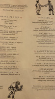 The Ordinarie An American Tavern menu